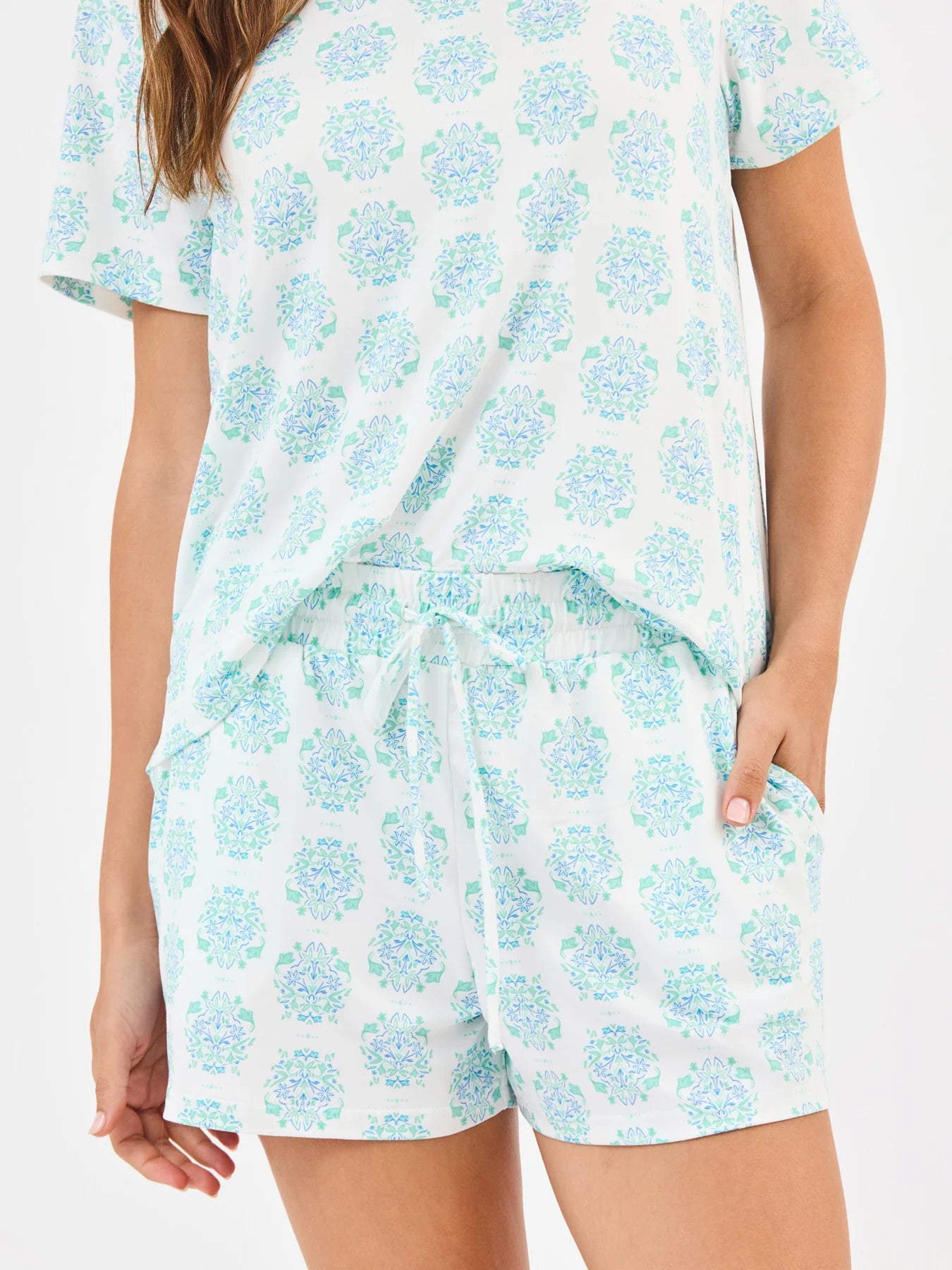 Alli Short Set Pajamas in Dreams