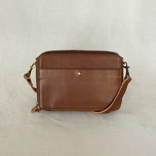 Nomad Crossbody Bag in Chestnut