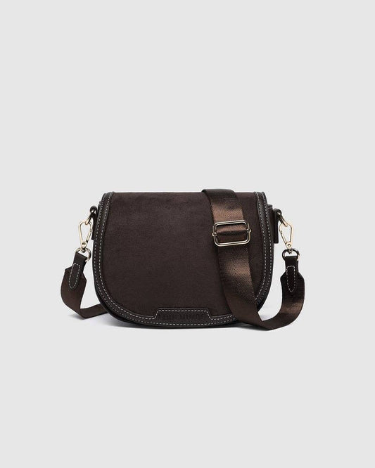 Jade Crossbody Bag - Chocolate