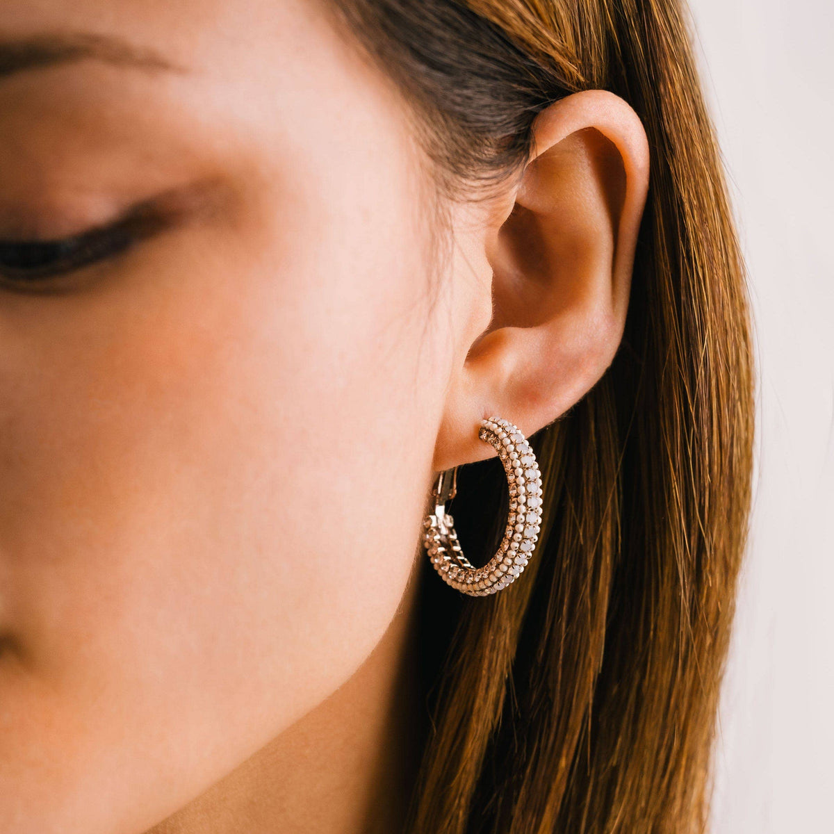 Astaire 28mm Hoop Earrings