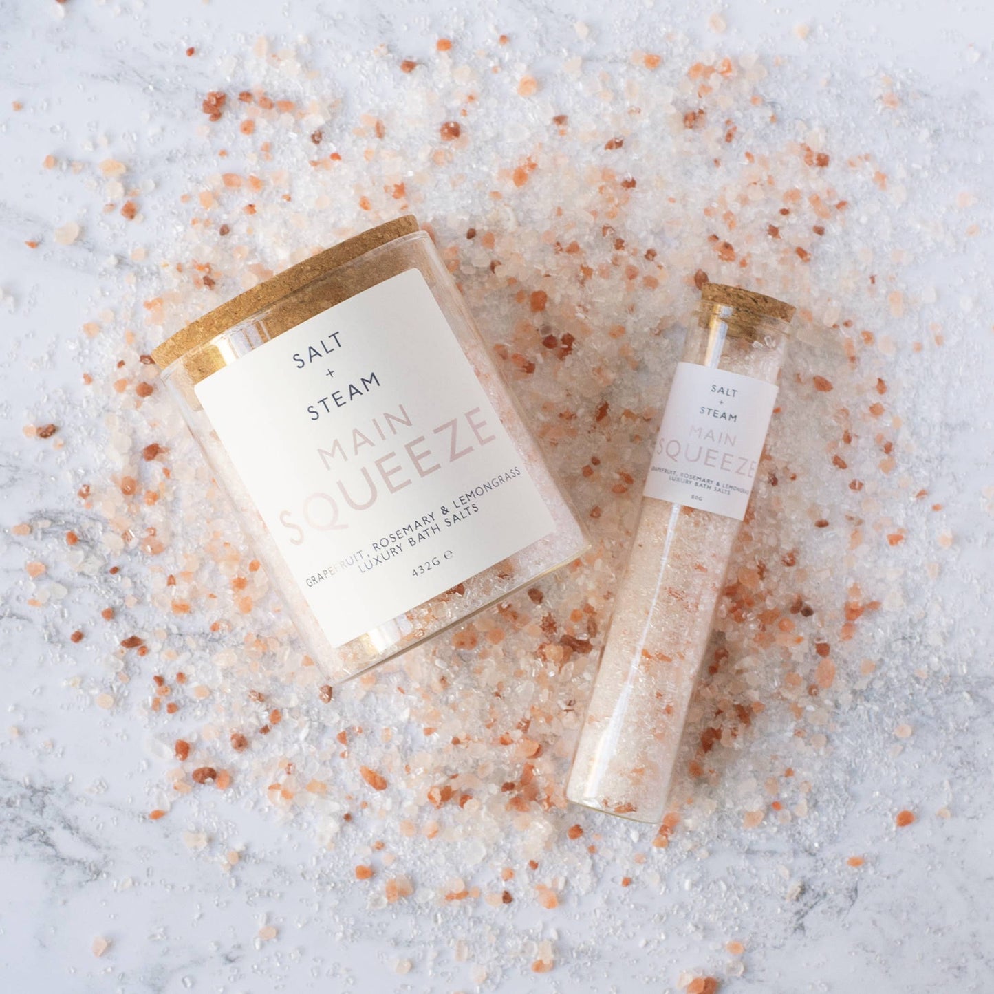 Main Squeeze - Grapefruit & Rosemary Bath Salts