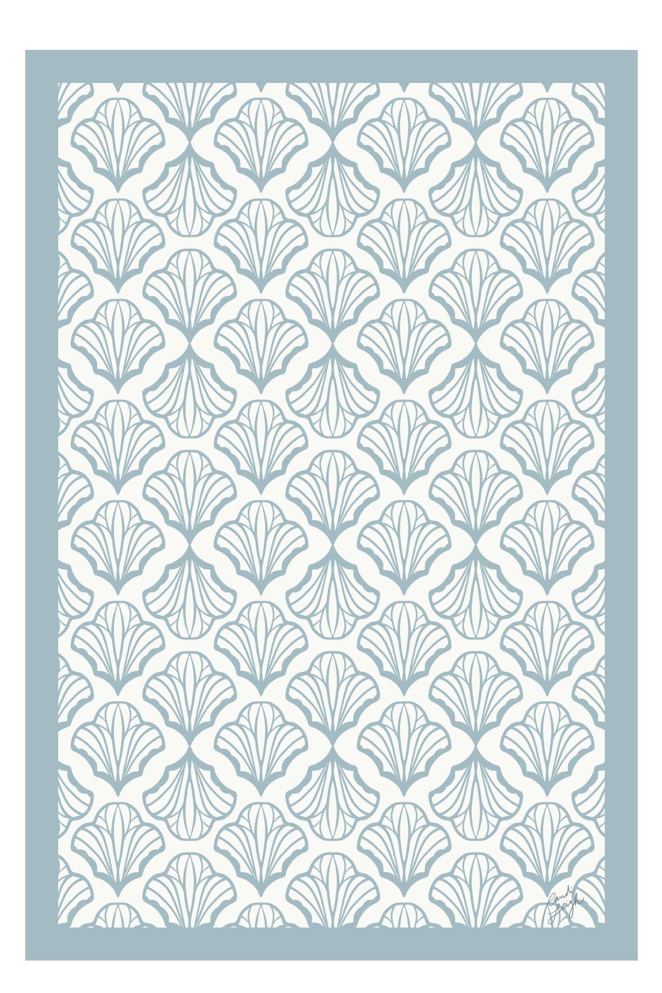 Salt & Sandy Double Sided Tea Towel