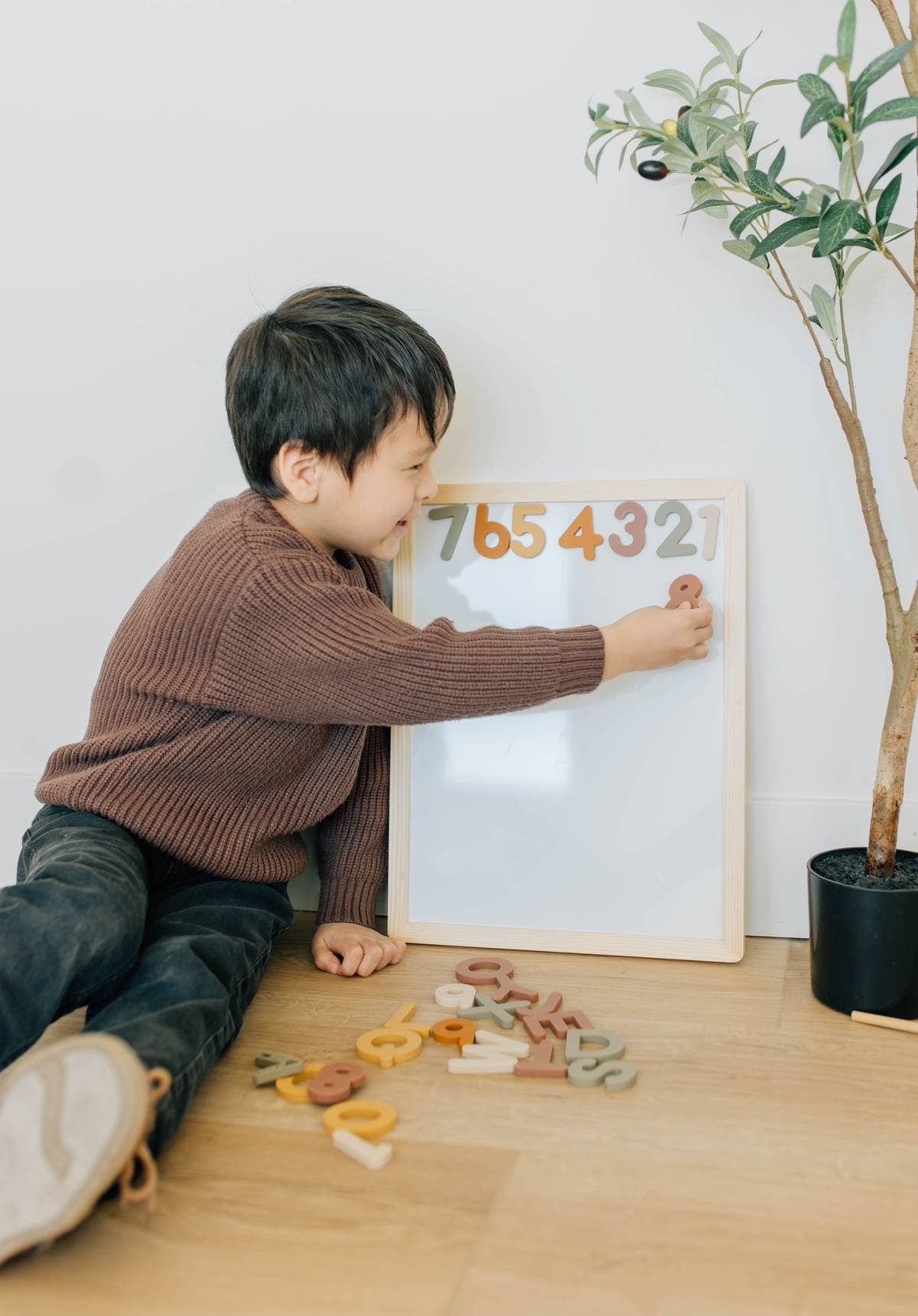 Silicone Number Magnets (20 Piece Set)