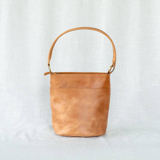 Newport Tote Bag in Camel