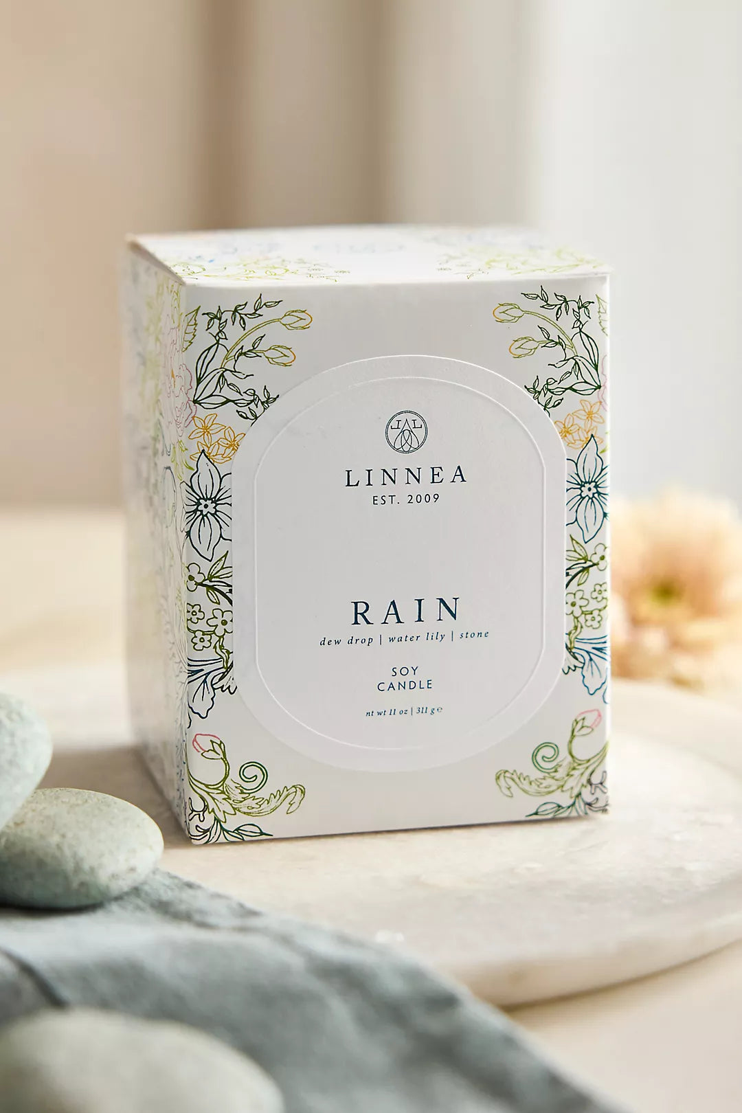 Linnea Rain 2-wick Candle