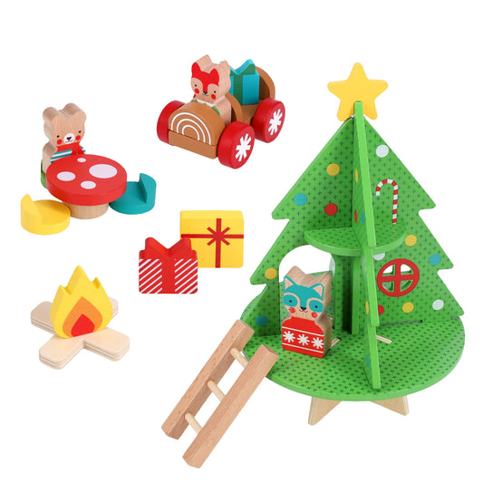 Christmas Treehouse Playset