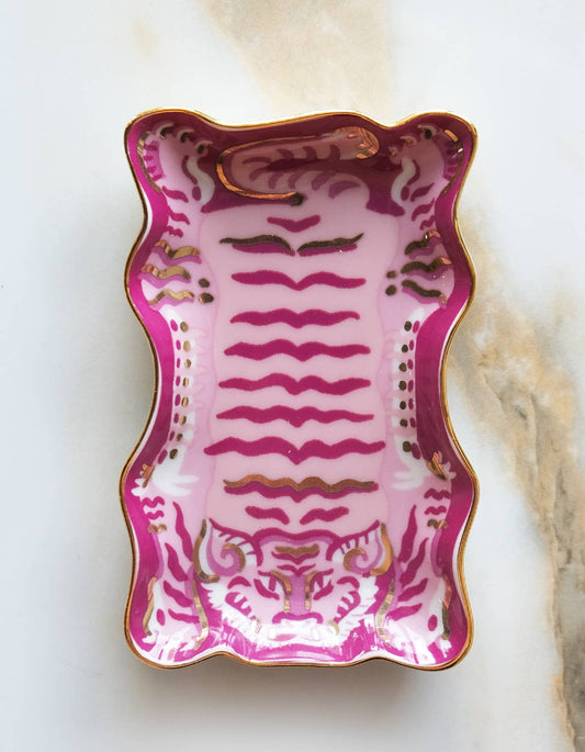 Tibetan Tiger Trinket Dish