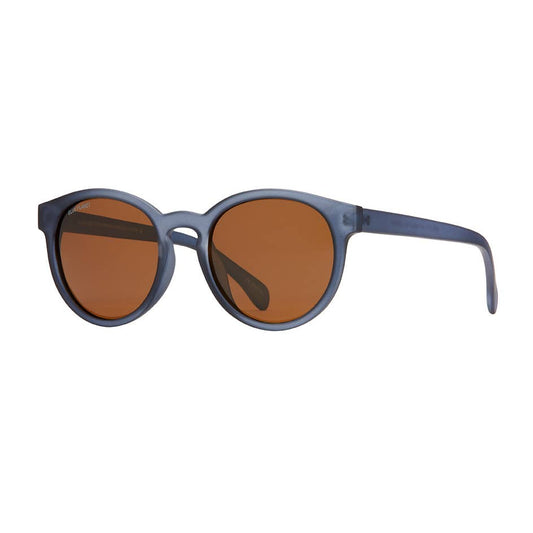 Arches Sunglasses -  Soft Navy Blue / Brown Polarized Lens