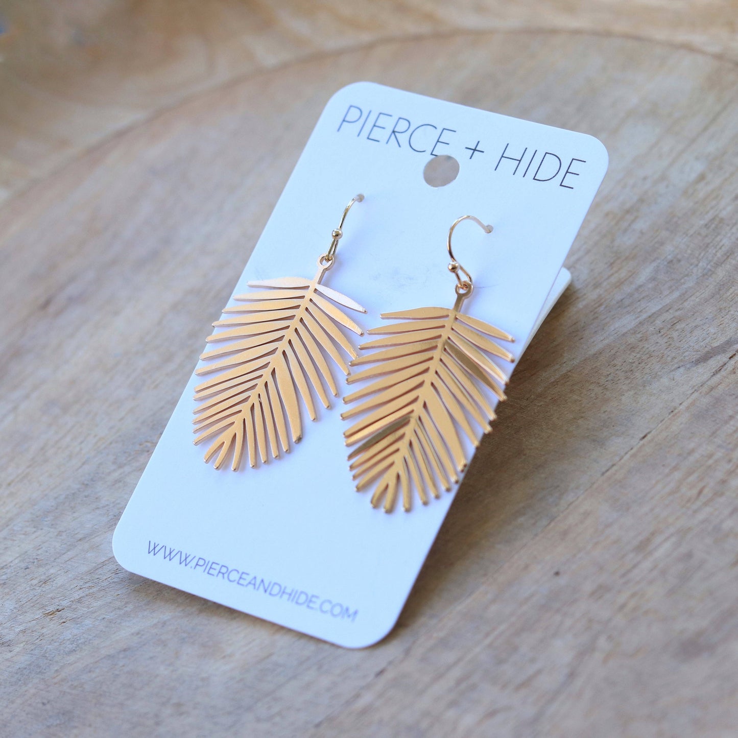 Gold Leaf Earrings