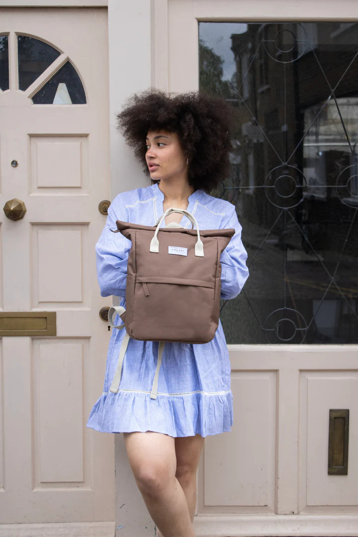Cocoa Brown Medium Backpack