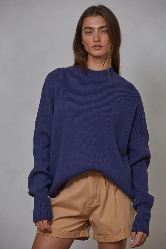 Riley Sweater in Navy