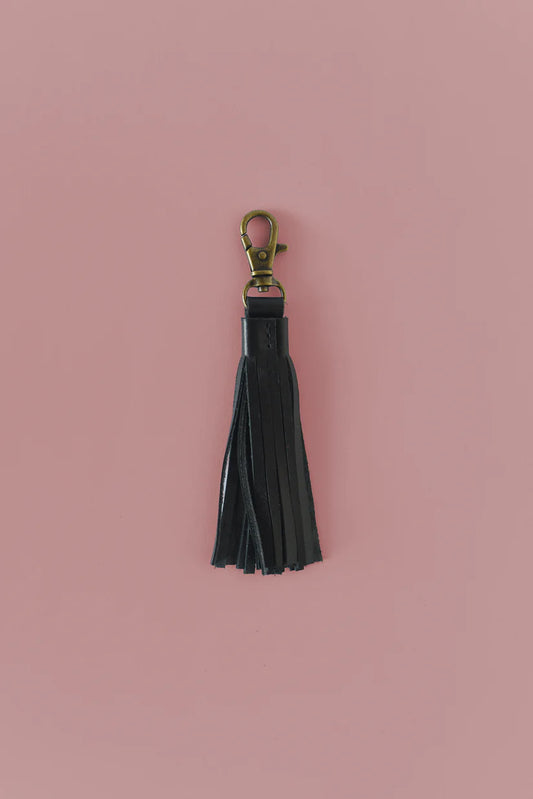 GR Tassel Charm in Black