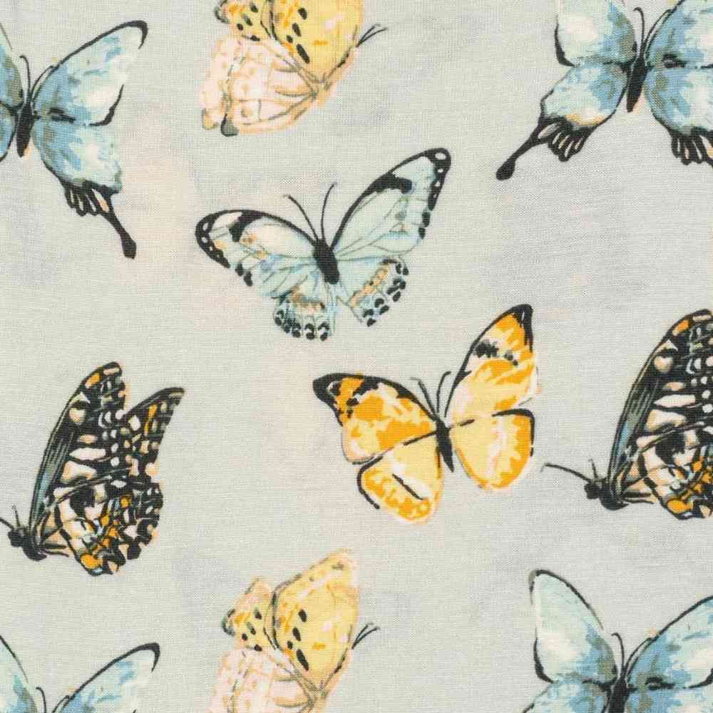 Zipper Pajamas in Butterfly
