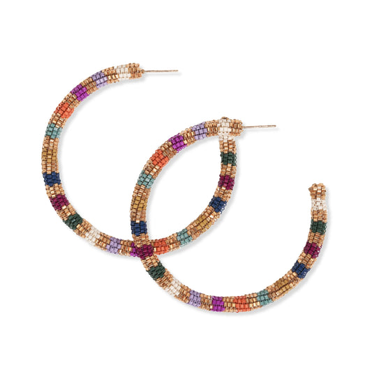 Raquel Striped Hoops Muted