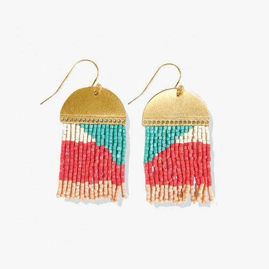 Birdie Abstract Earrings Coastal