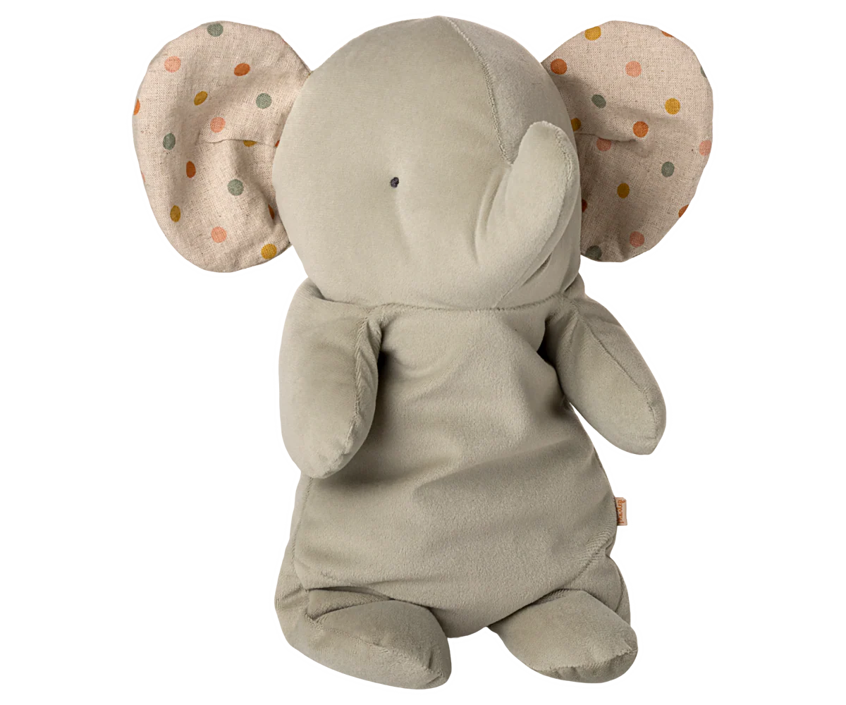 Medium Elephant Safari Friend in Iron Grey