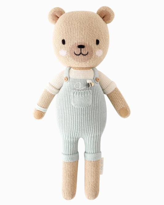 Charlie the Honey Bear Hand-Knit Plush