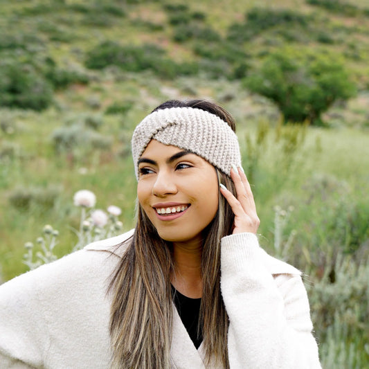 Cusco Ear Warmer in Oatmeal