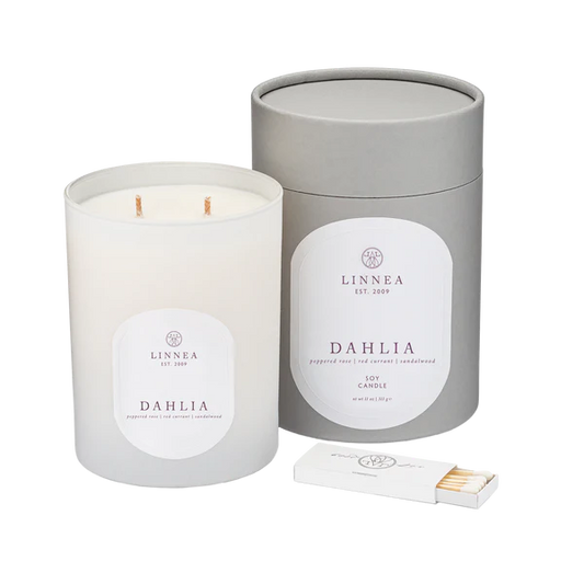 Linnea Dahlia 2-wick Candle