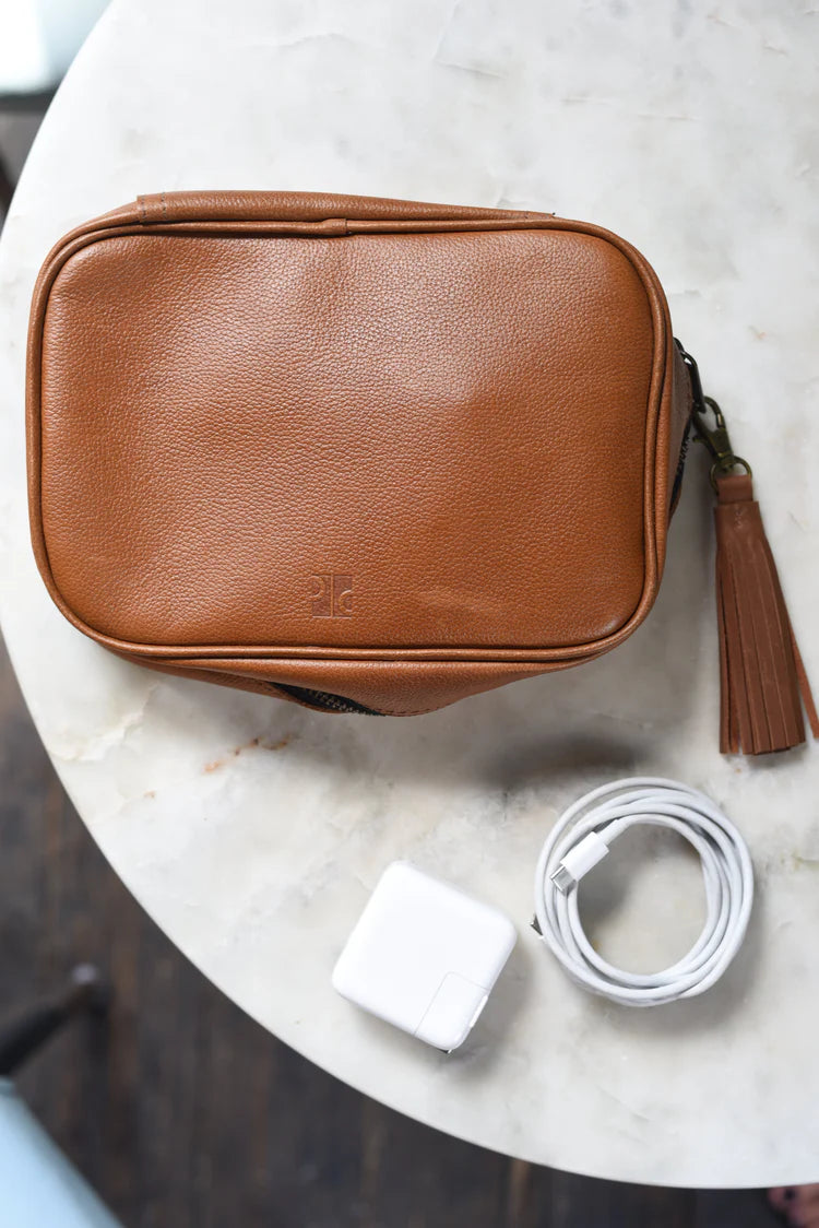 GR Tassel Charm in Cognac