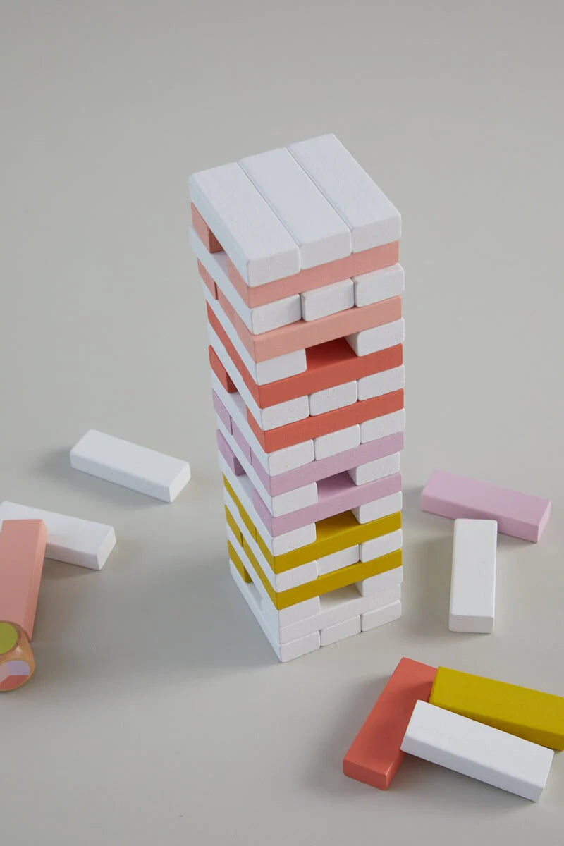 Tumbling Tower Game - Color Pop