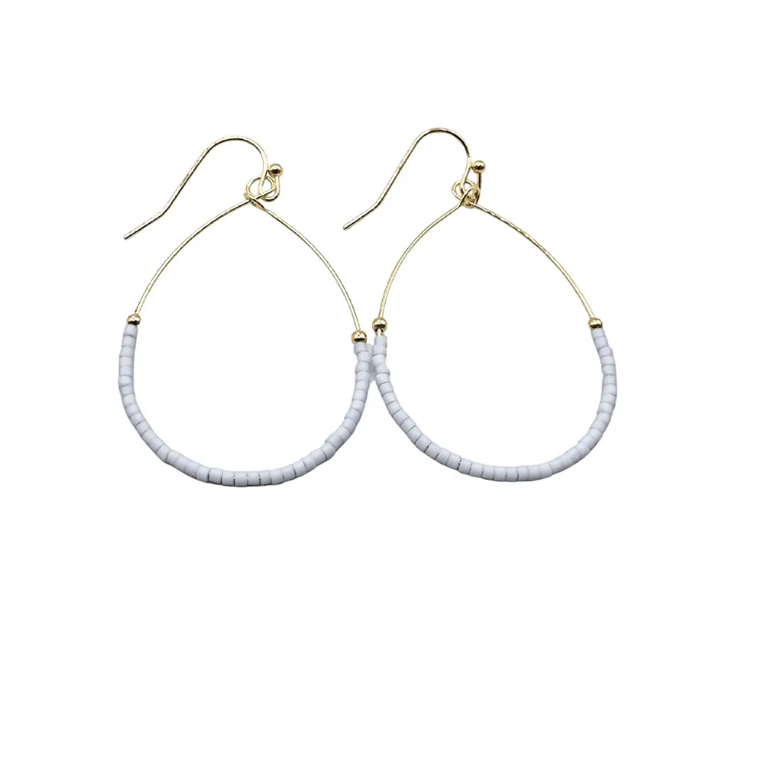 Aster Earrings in Light Blue