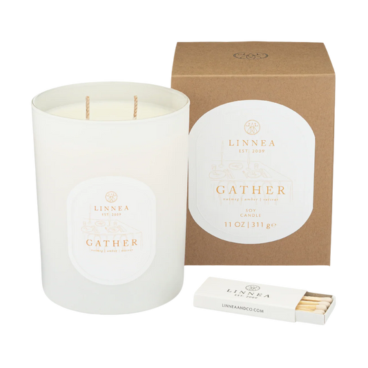 Linnea Gather 2-wick Candle