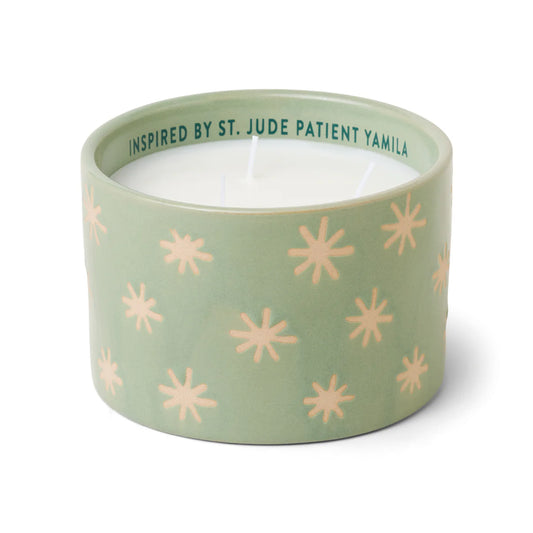 St. Jude Giveback Ceramic Candle - Inspire - Mist & Mint