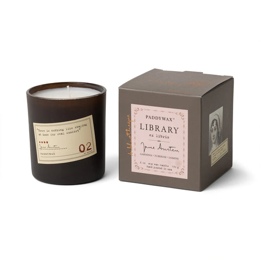 Library Boxed Candle - Jane Austen