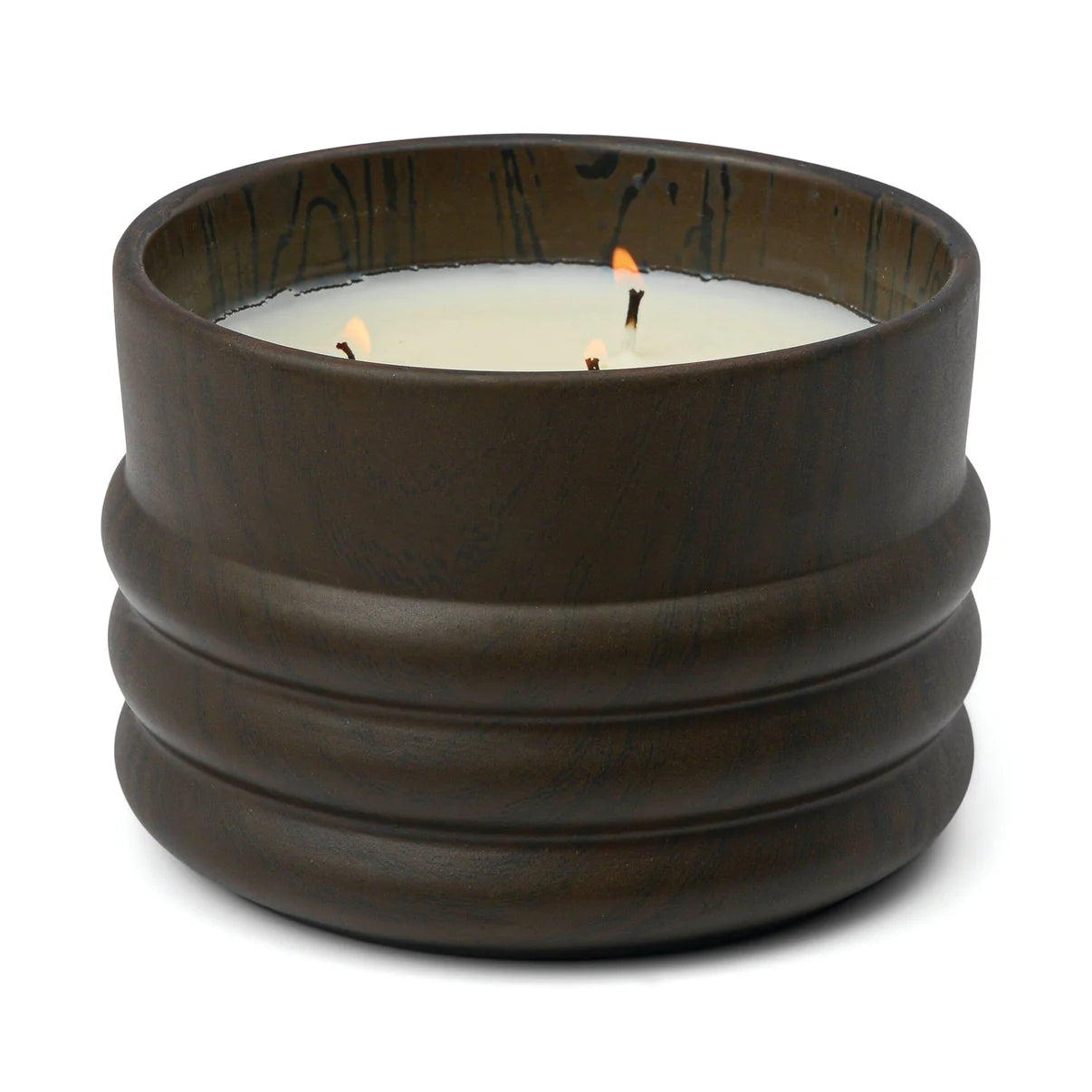 Grain Ceramic Wood Candle in Tobacco & Patchouli