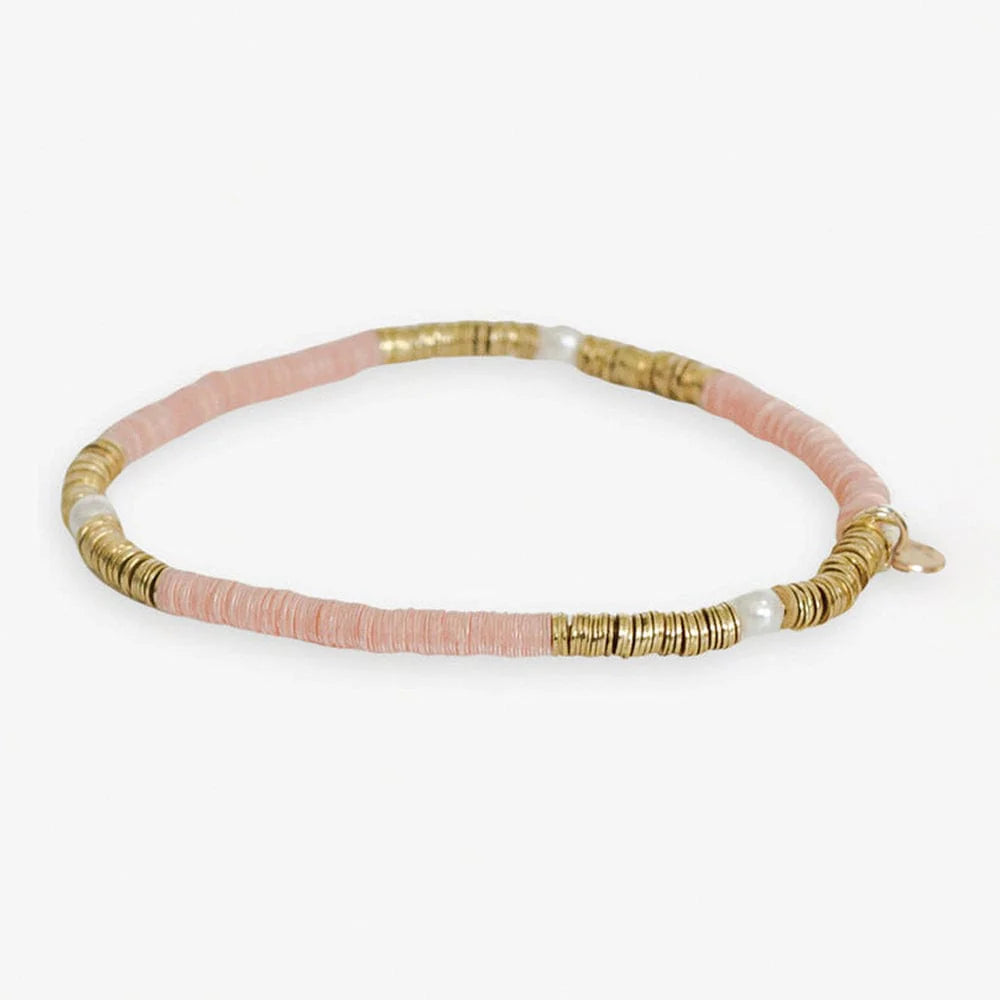 Rory Stretch Bracelet in Blush