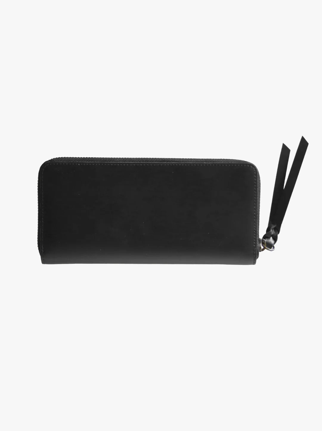 Helina Large Zip Around Wallet in Black