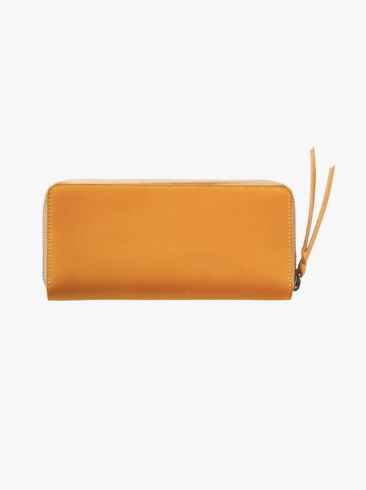 Helina Large Zip Around Wallet in Cognac