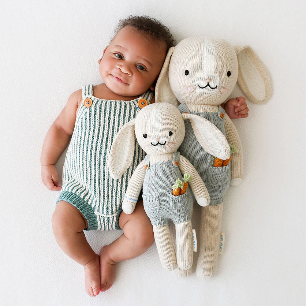 Henry the Bunny Hand-Knit Plush