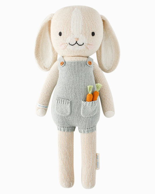 Henry the Bunny Hand-Knit Plush