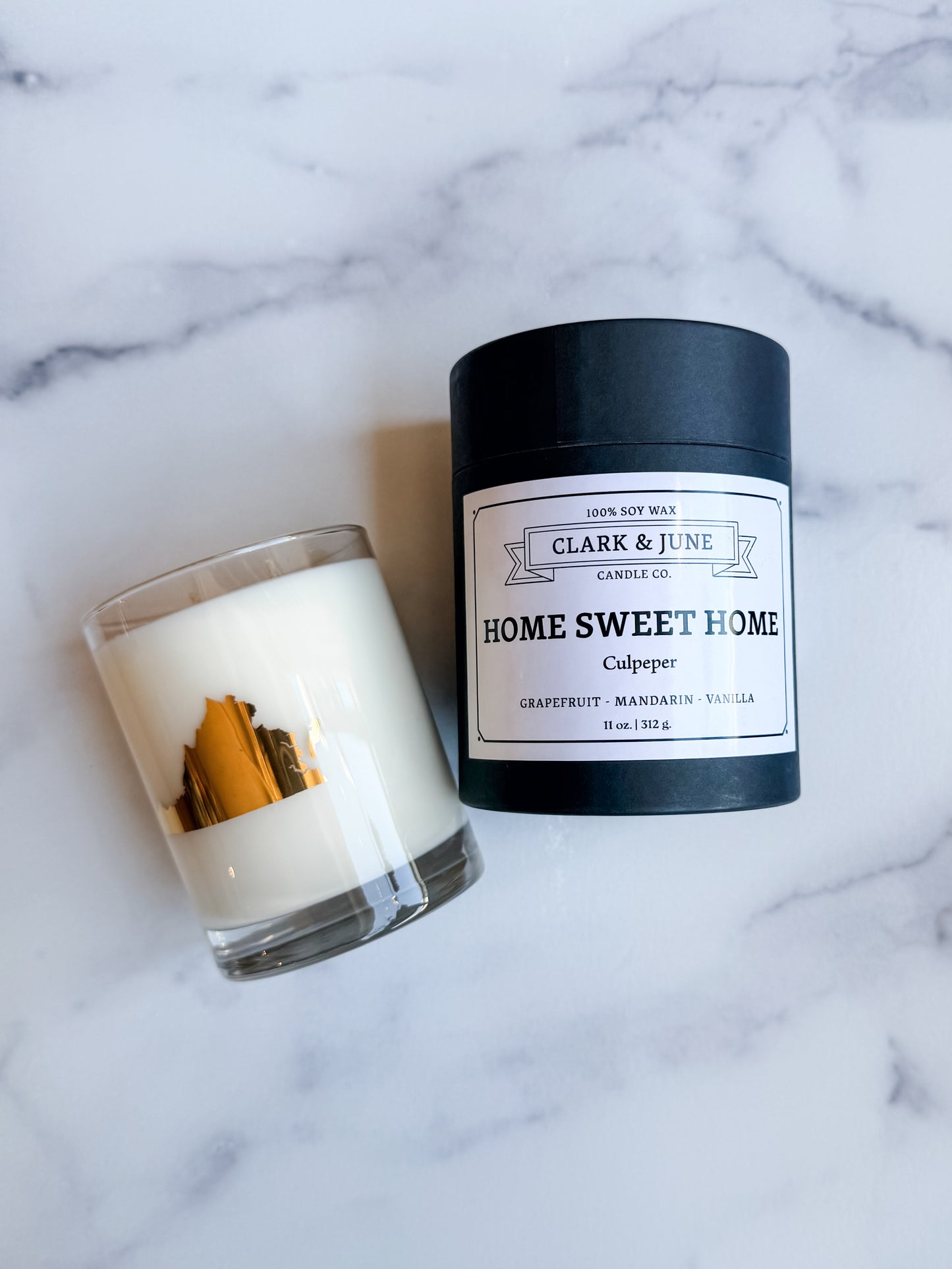 Home Sweet Home Candle | Grapefruit, Mandarin & Vanilla
