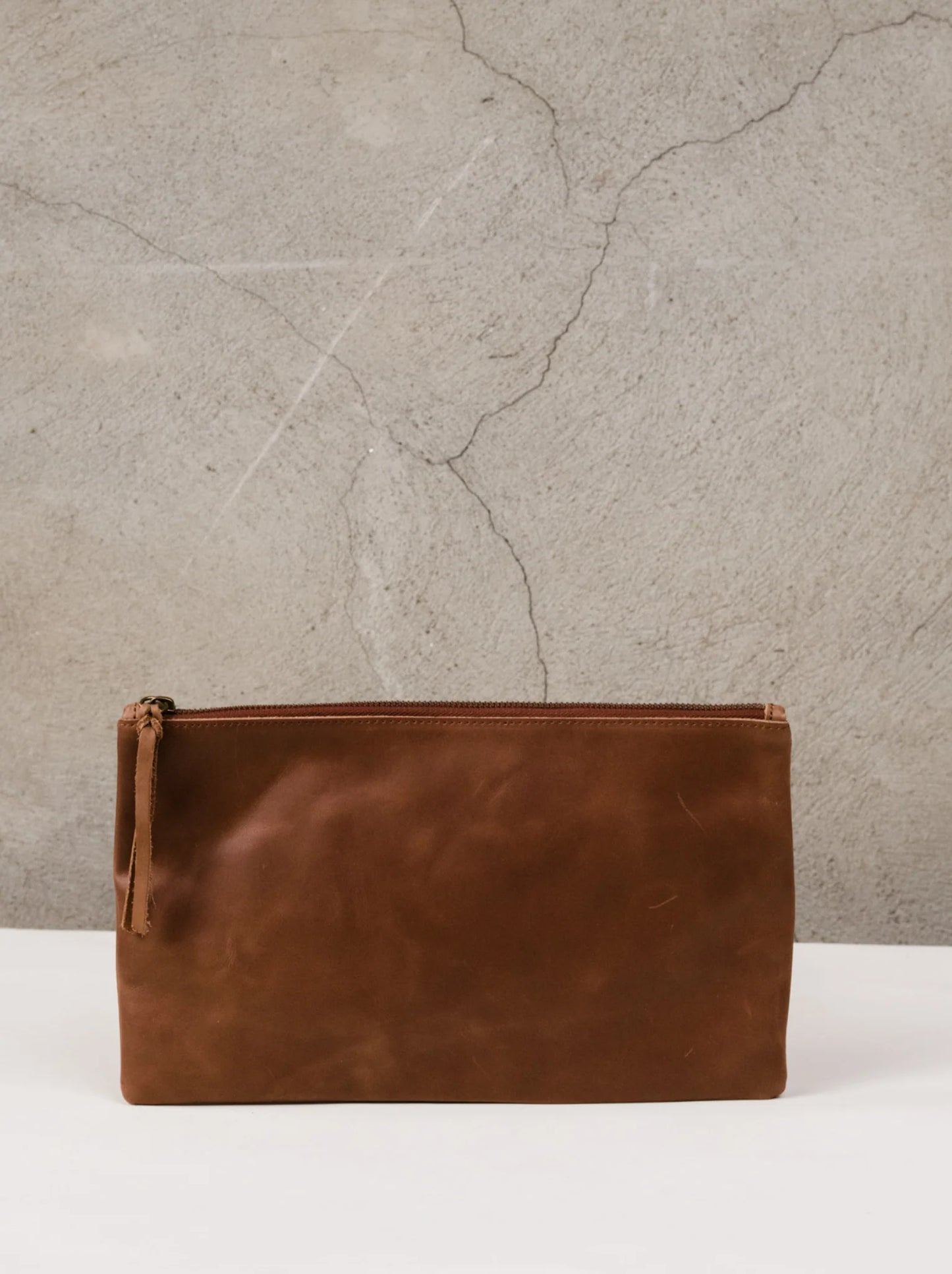 Marlow Clutch in Whiskey