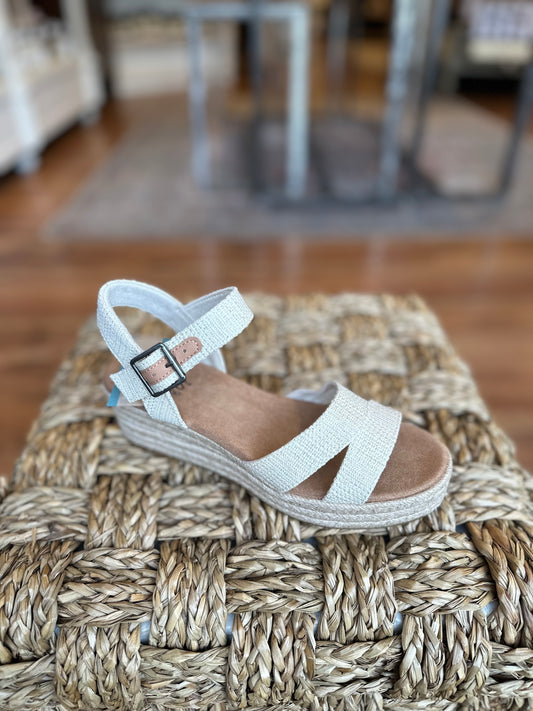 Natural Canvas Audrey Wedge