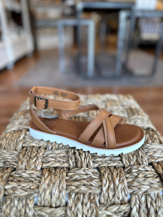 Brown Leather Rory Sandal