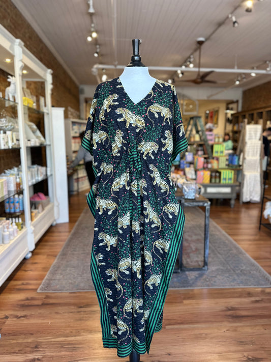 Bagheera -Let's Cruise Caftan in Ink