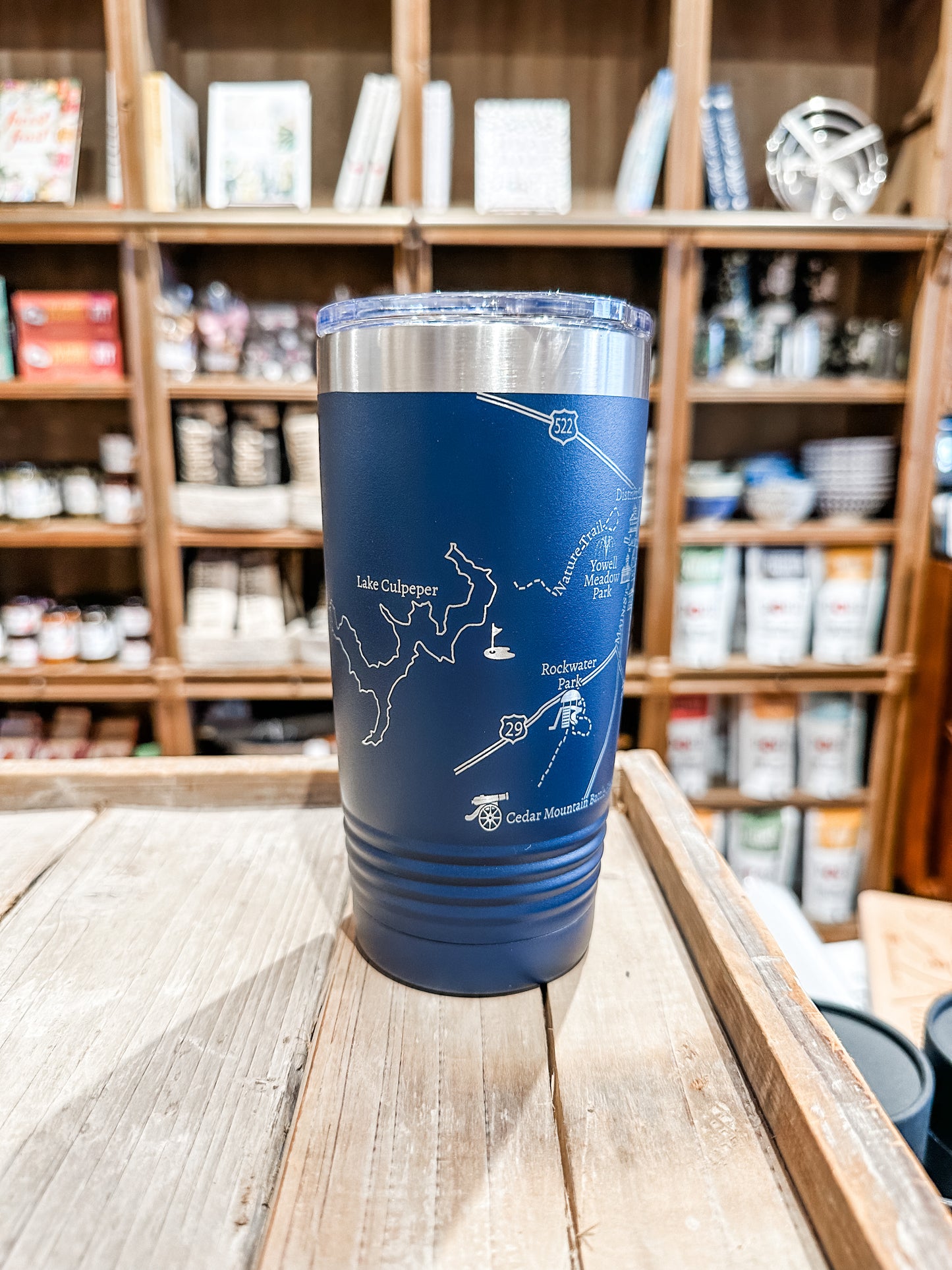 Culpeper Map Insulated Tumbler