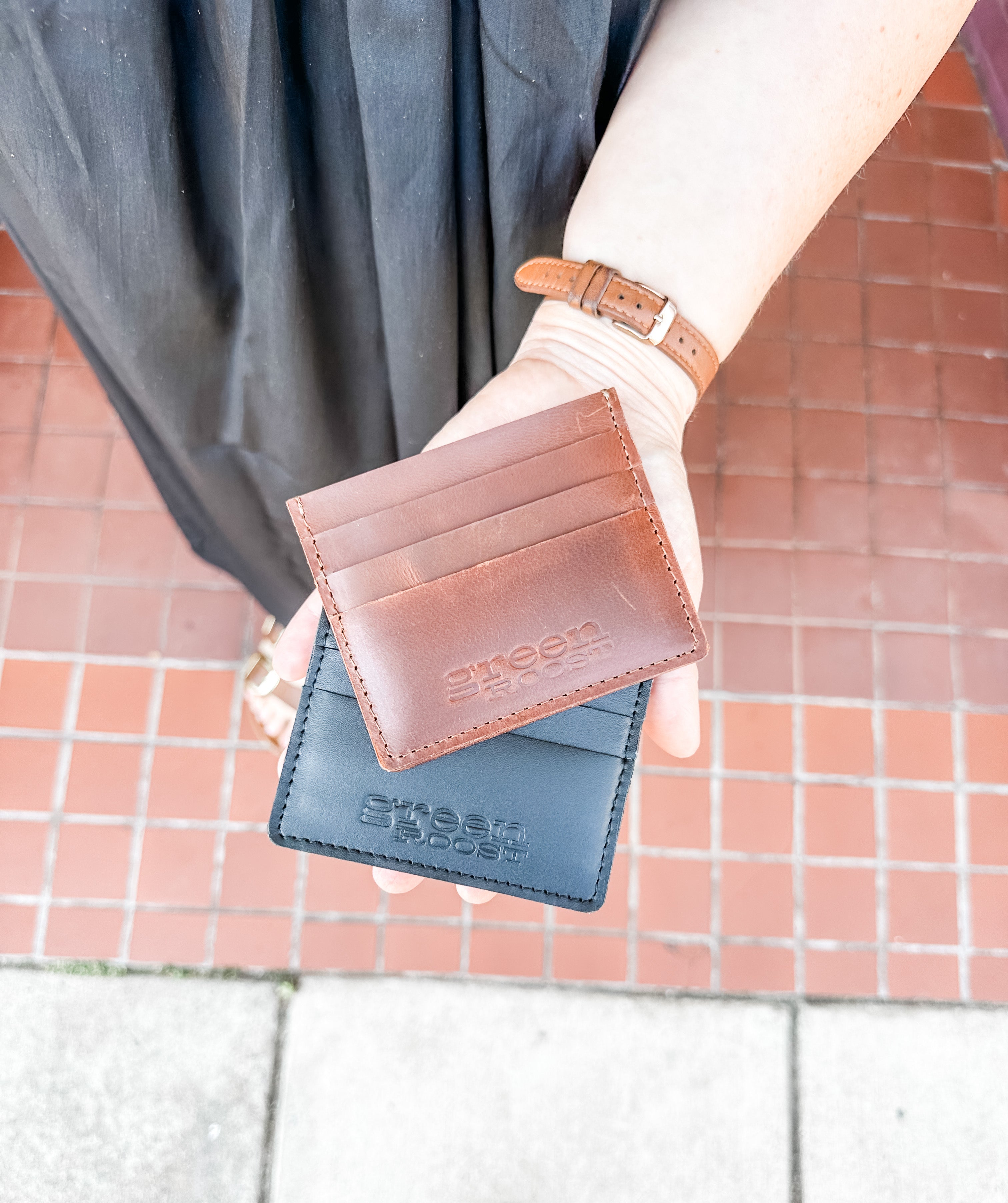 Card Wallet in Chestnut (India Collection) – Green Roost