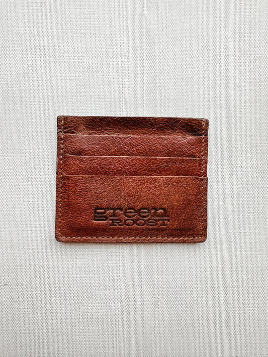 GR Card Wallet in Chestnut