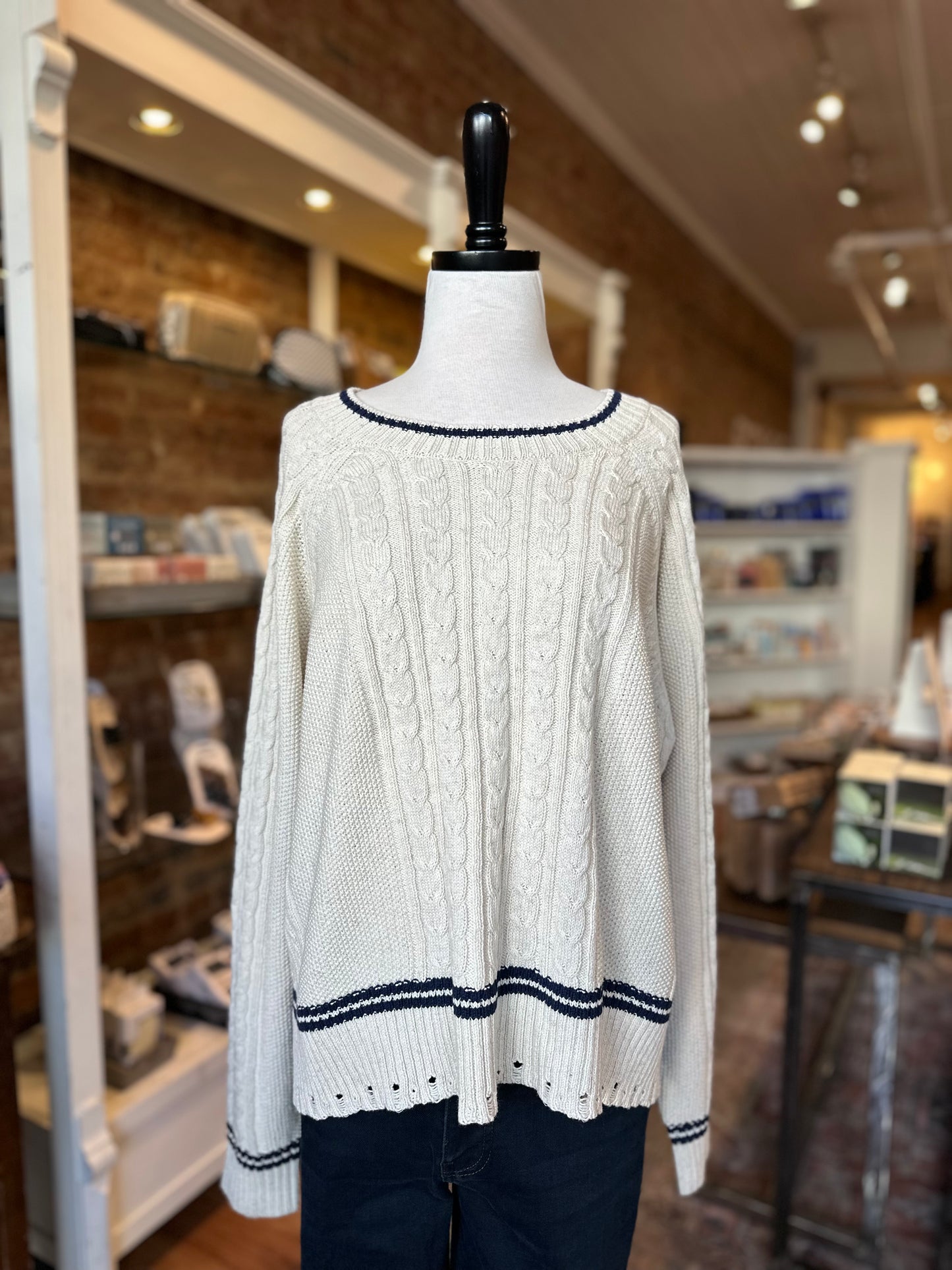 Annandale Pullover in Natural