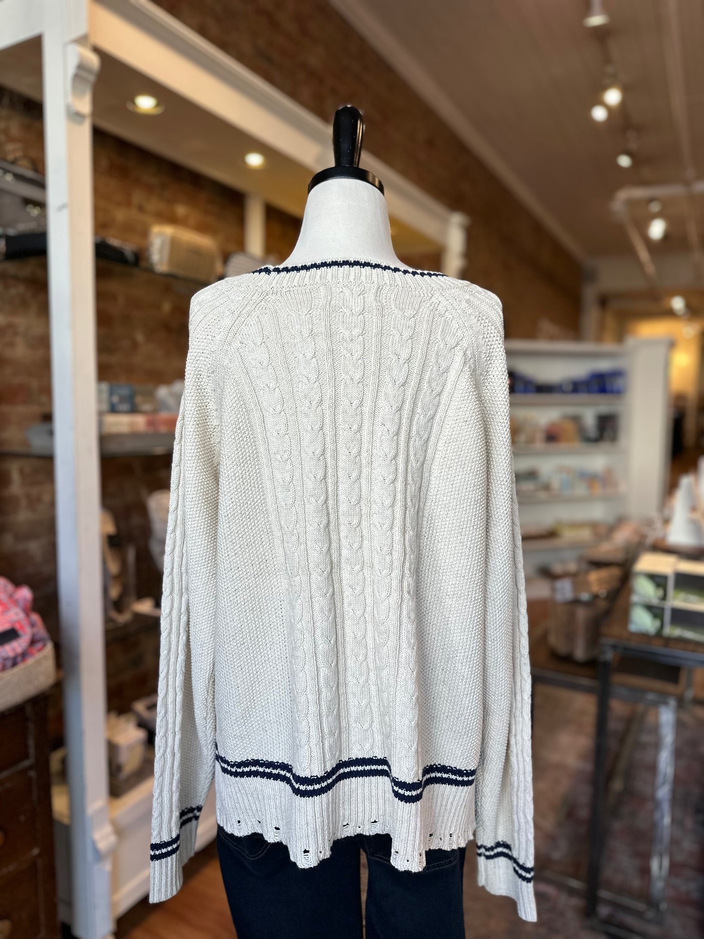 Annandale Pullover in Natural