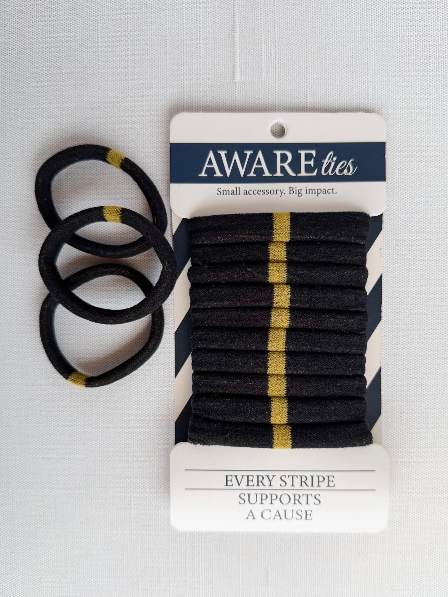 *Pre-Order* AWAREties | Yellow Stripe – Mental Health Awareness Pack