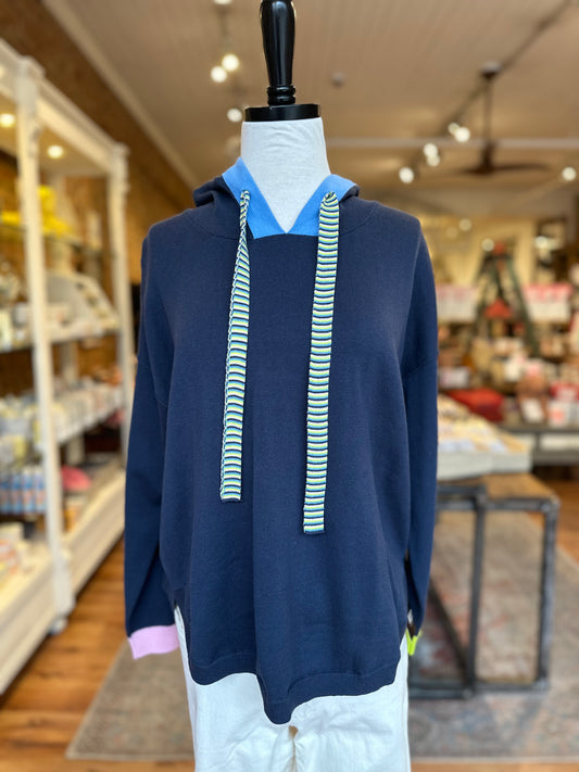 Fun Hoodie in Navy