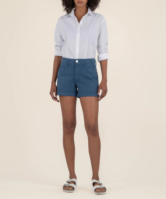 Kimia Wide Leg Short (Ocean Blue)