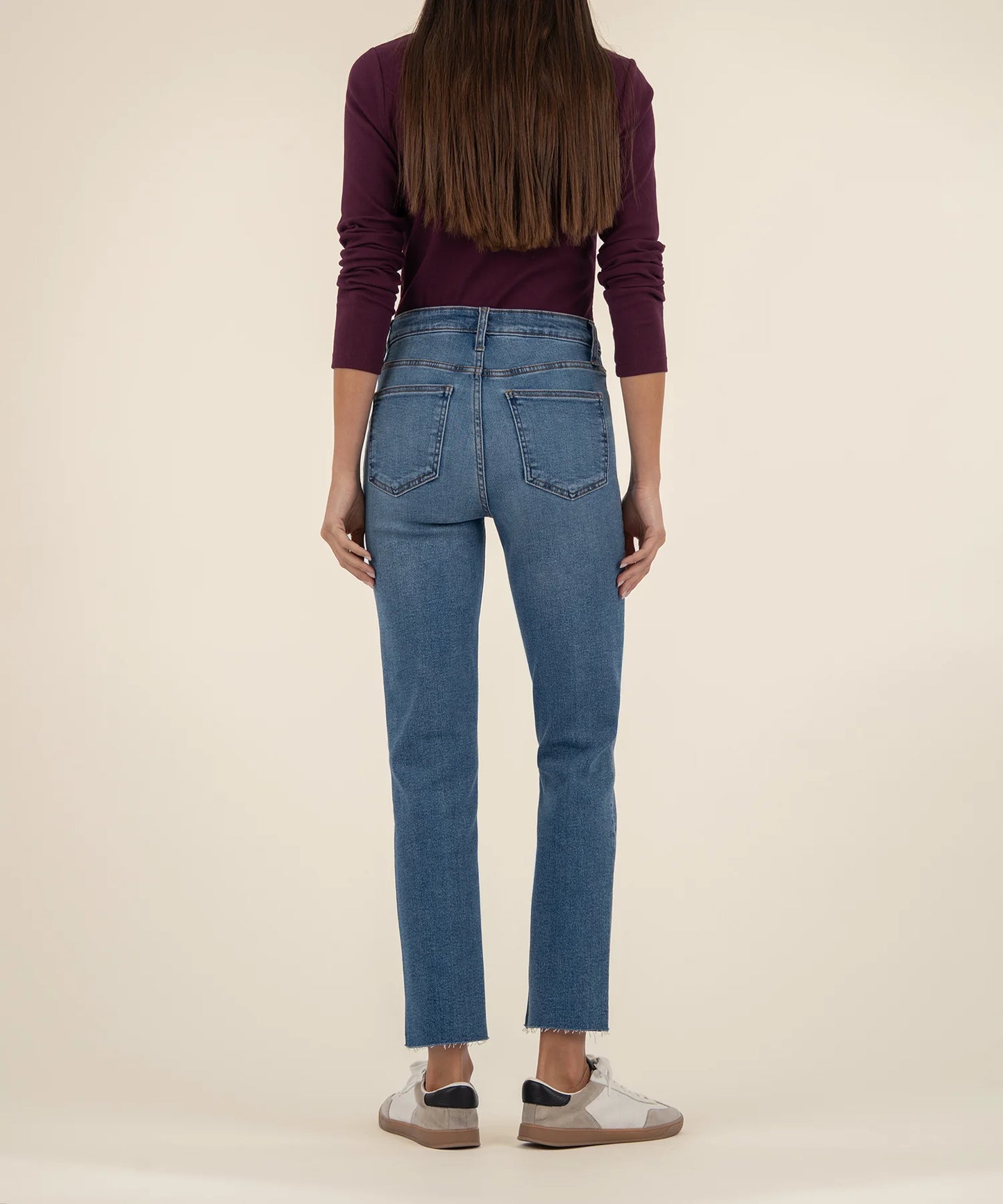 Rachael Mom Jeans in Adherent
