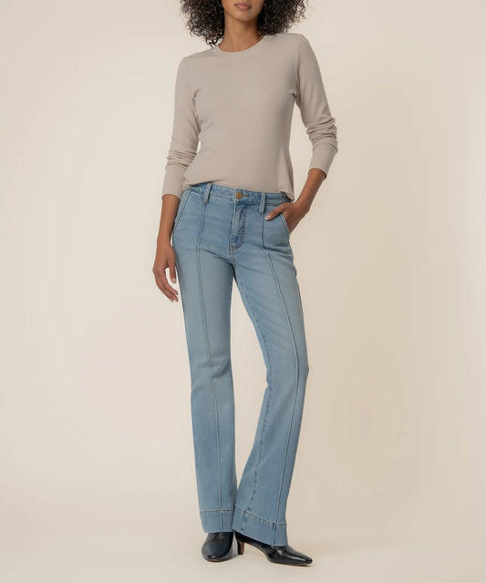 Ana High Rise Flare Jean in Considered
